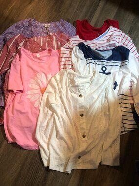 Lot of 7 Tops - Women XXL - Name Brands - New and Like New